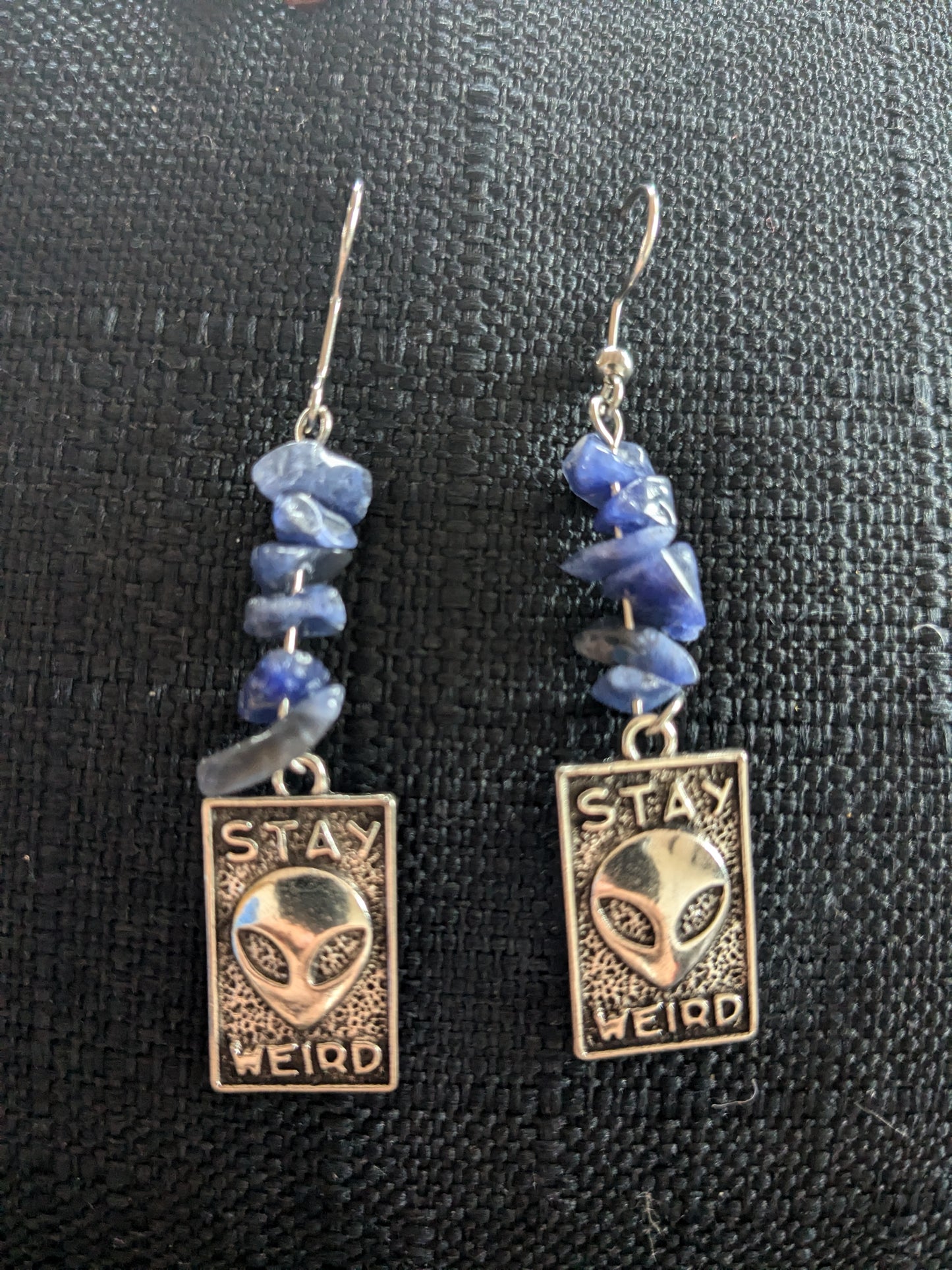 Stay Weird Crystal Earrings
