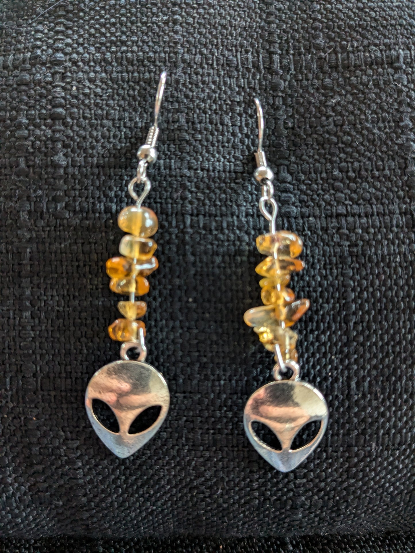 Alien Crystal Earrings