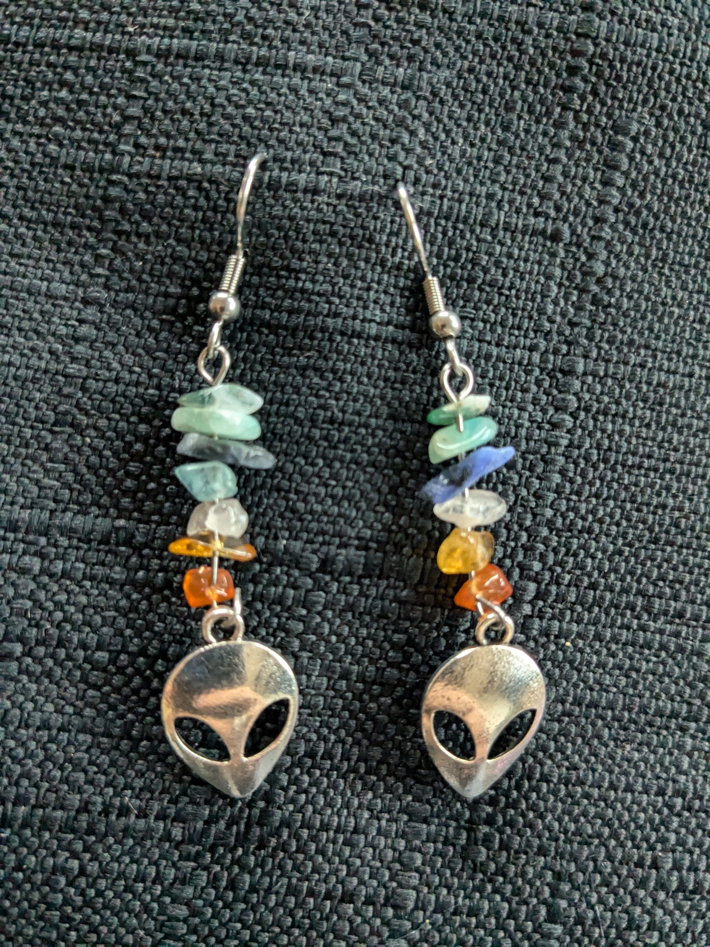 Alien Crystal Earrings