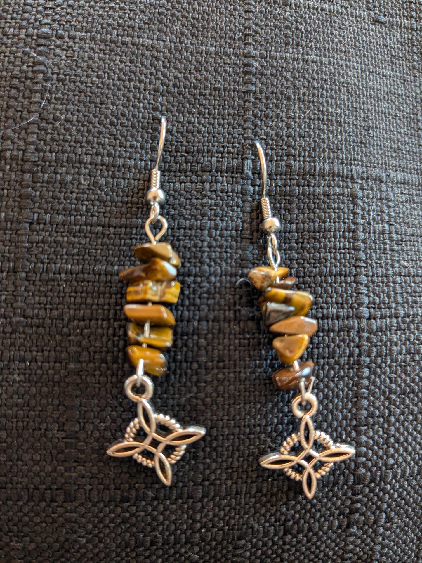Witches Knot Crystal Earrings