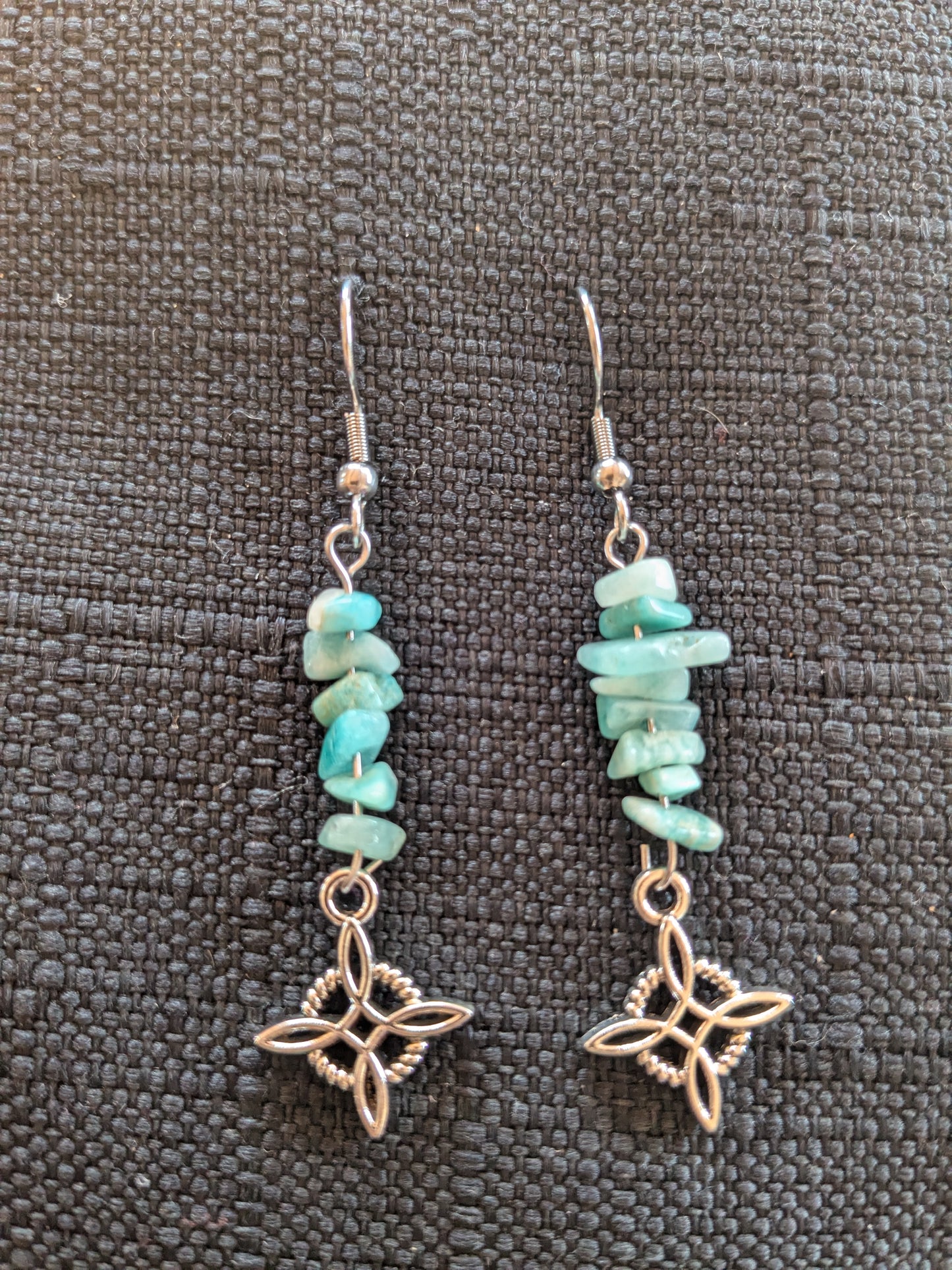 Witches Knot Crystal Earrings
