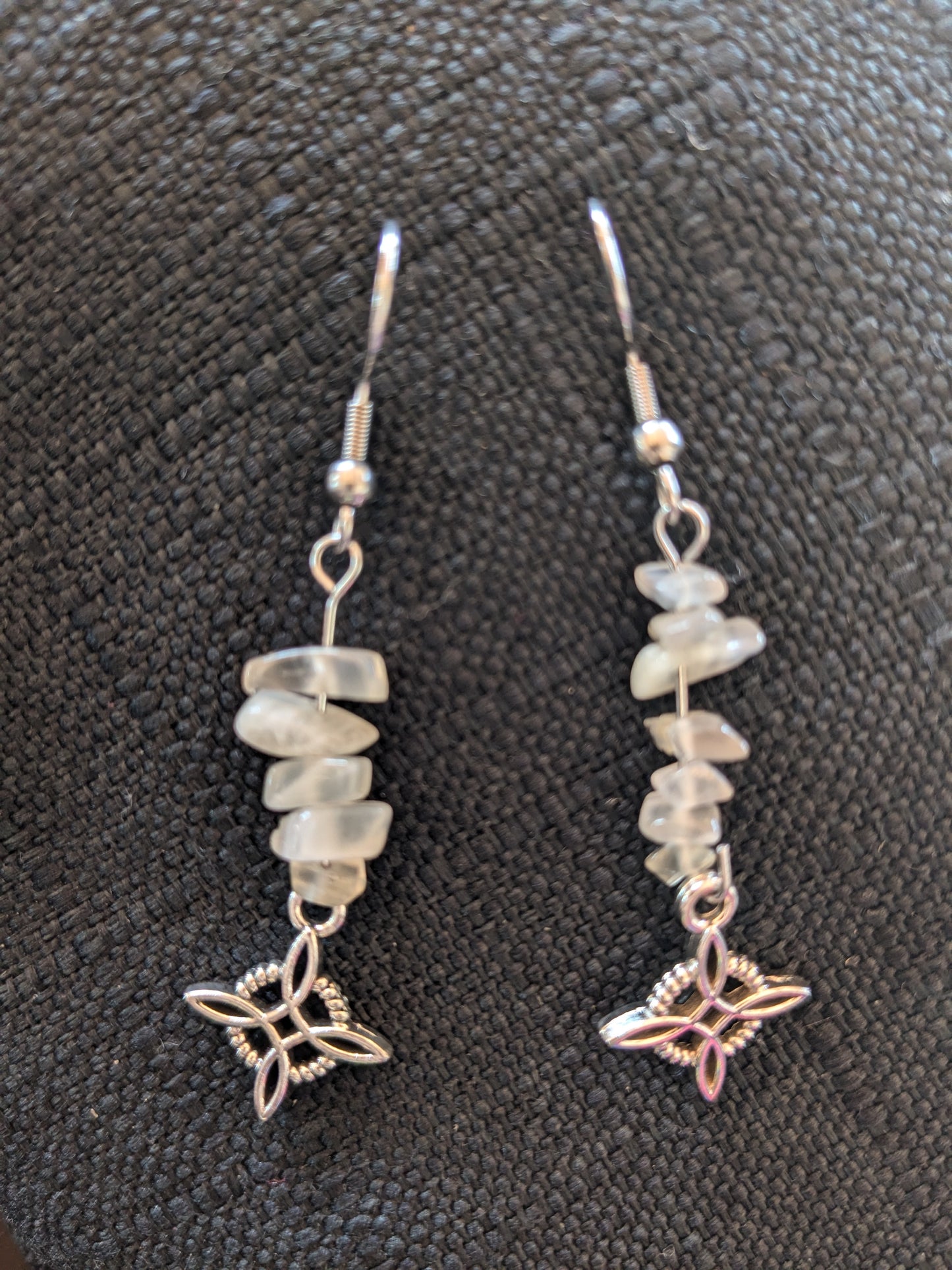 Witches Knot Crystal Earrings