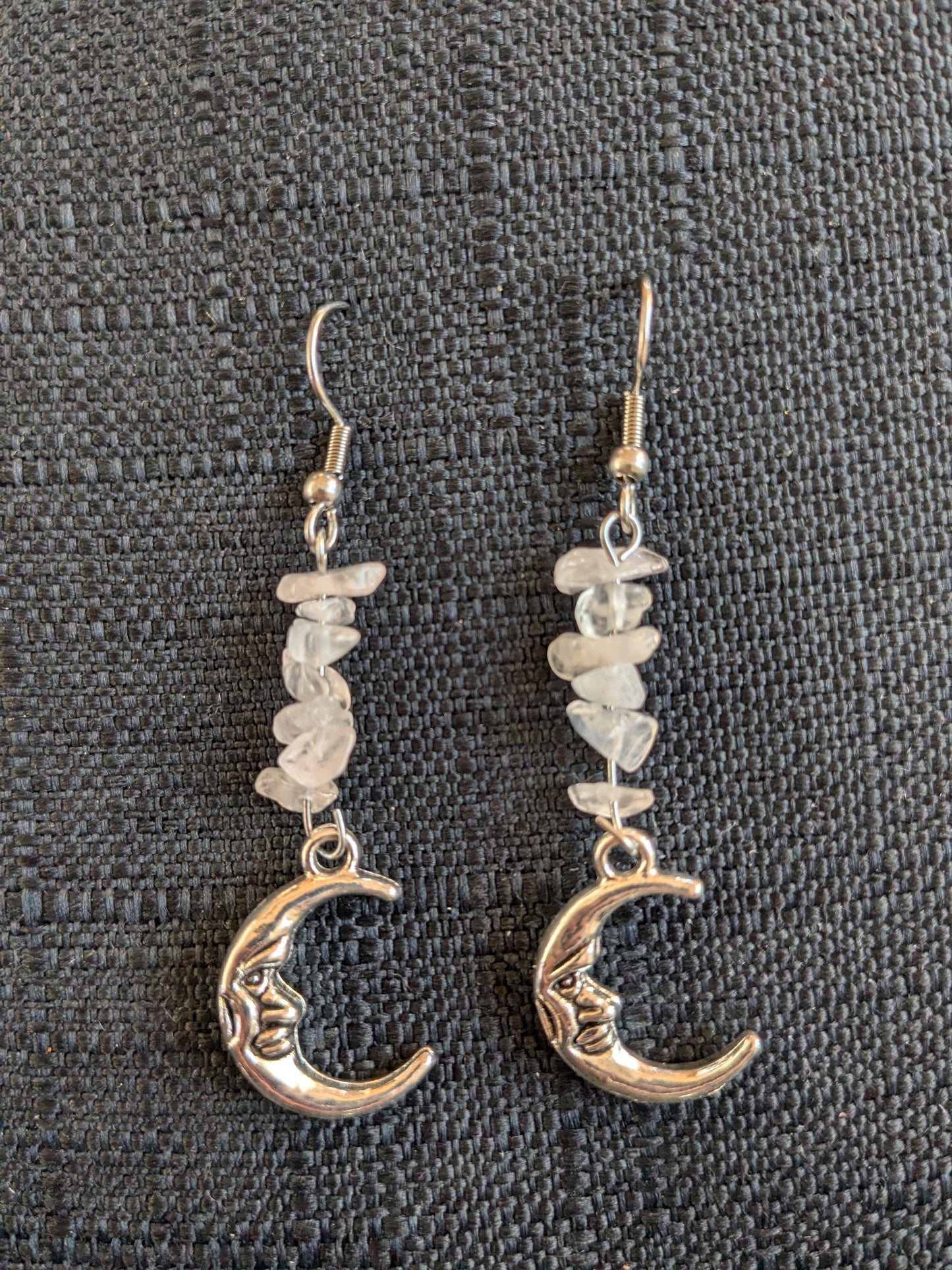 Big Moon Crystal Earrings