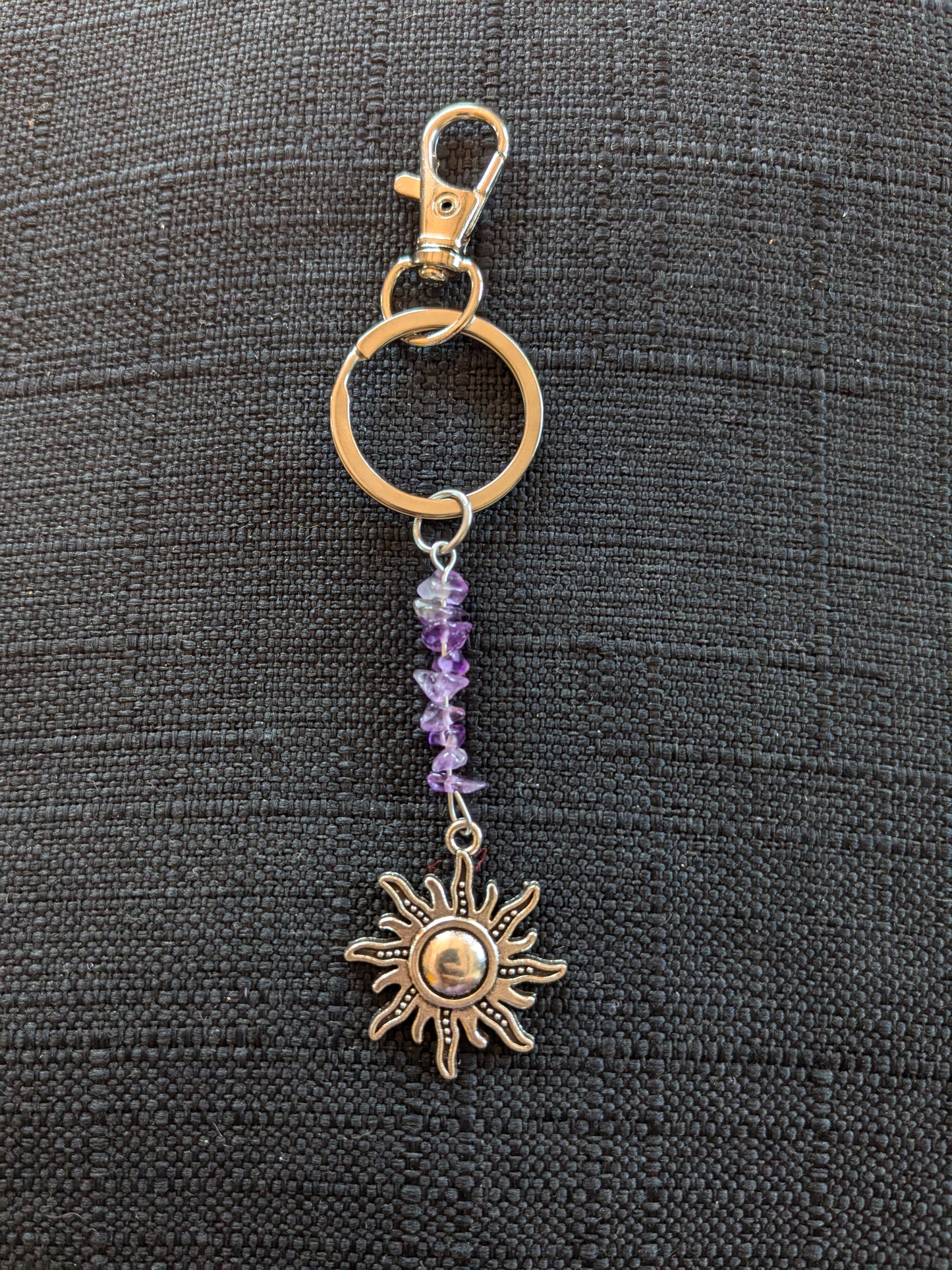 Sun Crystal Keychain