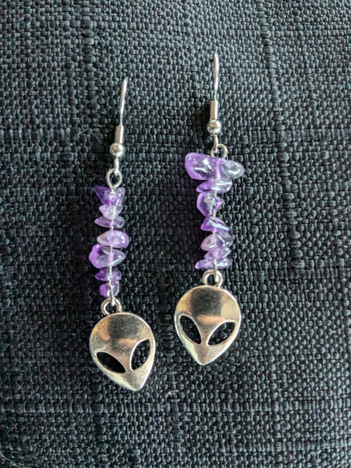 Alien Crystal Earrings