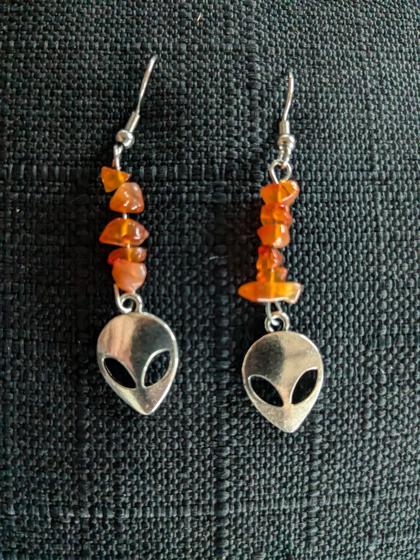 Alien Crystal Earrings