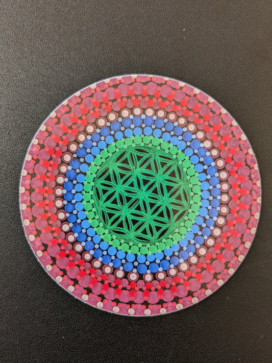Flower Of Life Sticker