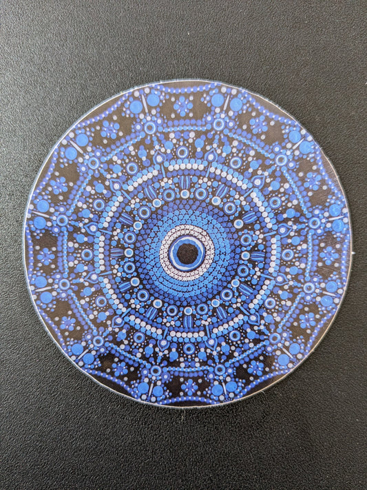 Evil Eye Mandala Sticker