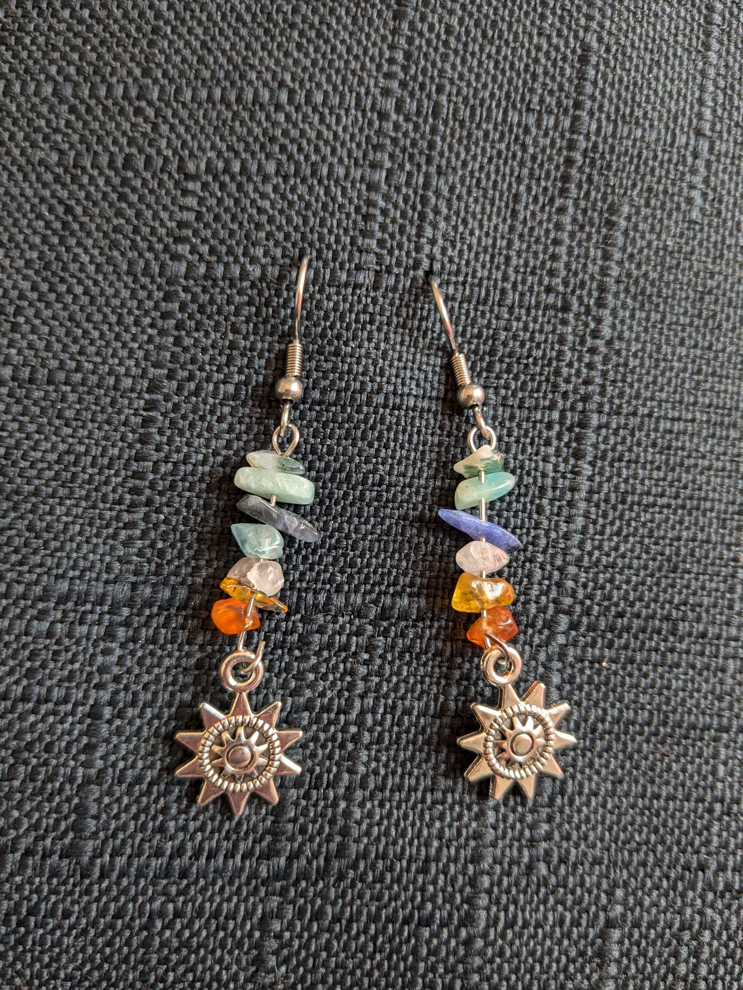 Sun Crystal Earrings