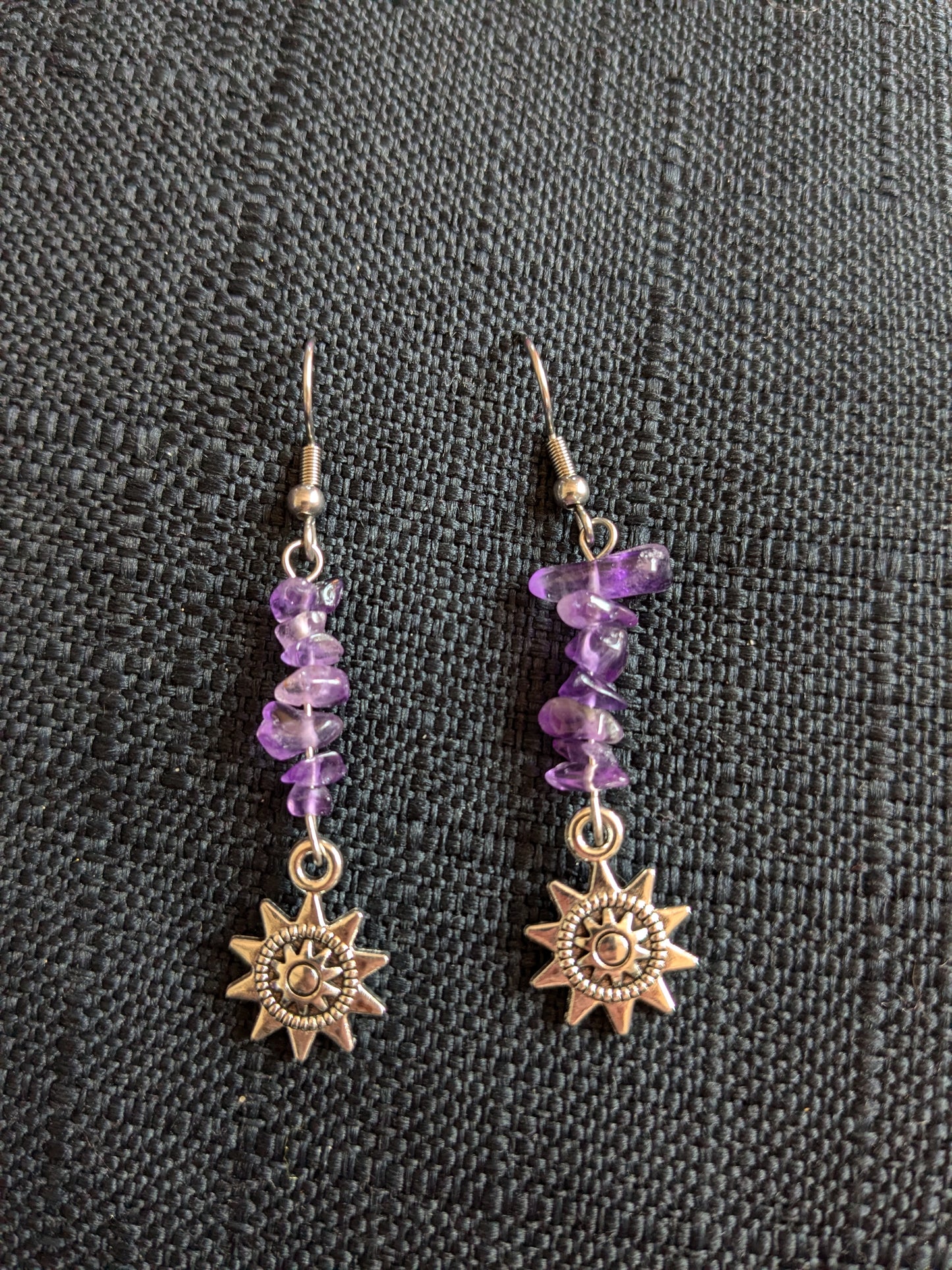 Sun Crystal Earrings