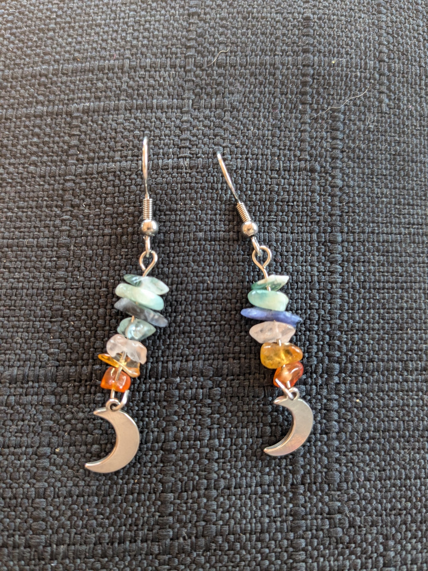 Moon Crystal Earrings