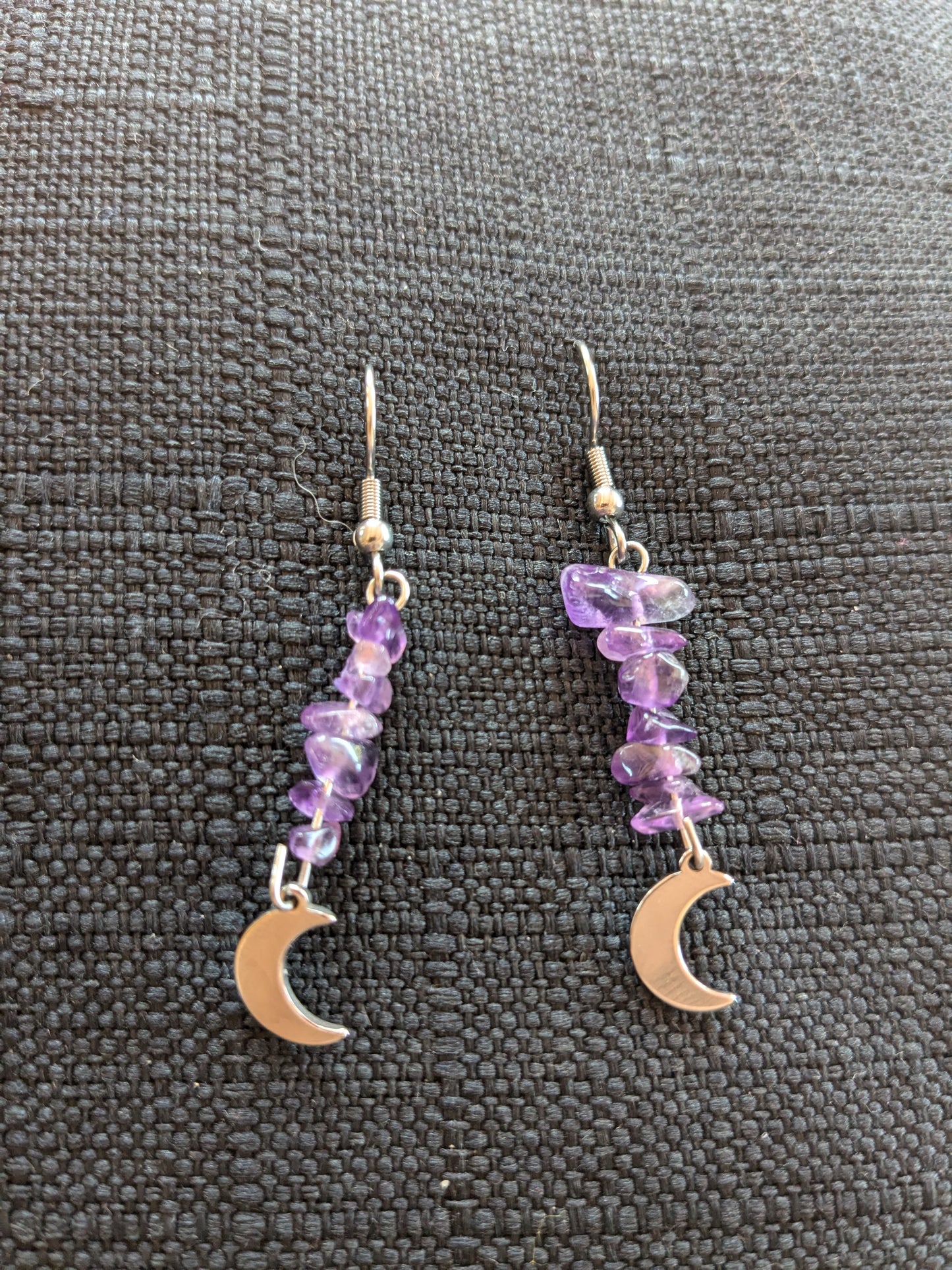 Moon Crystal Earrings