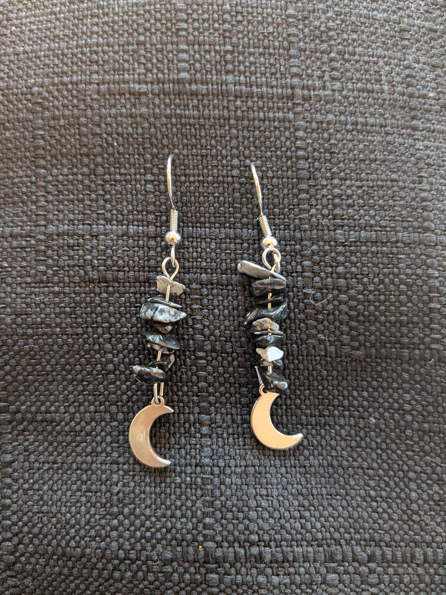Moon Crystal Earrings