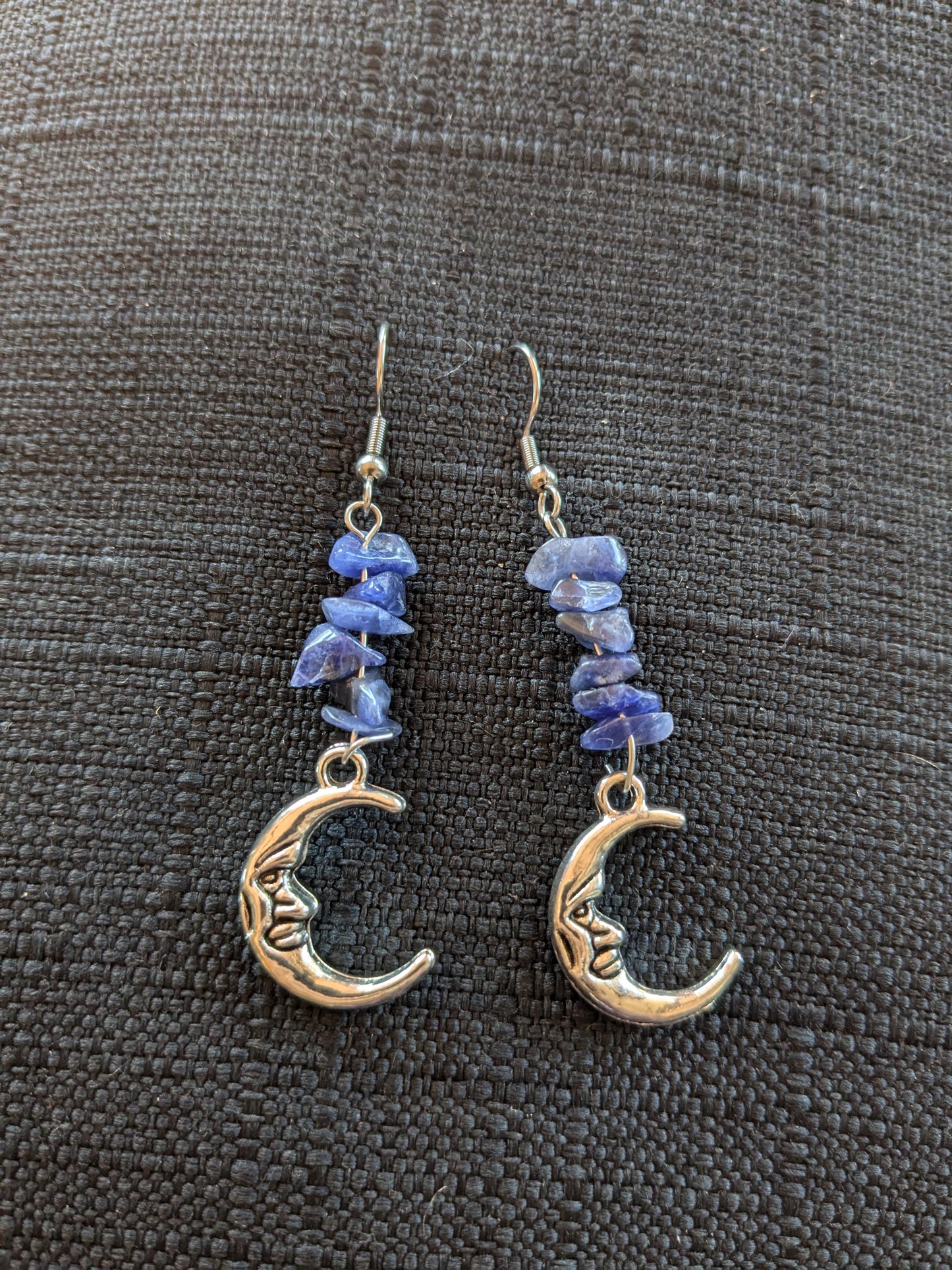 Big Moon Crystal Earrings