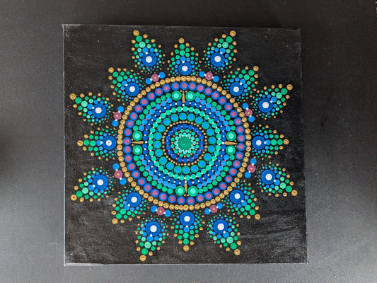 Neon Peacock Dreams