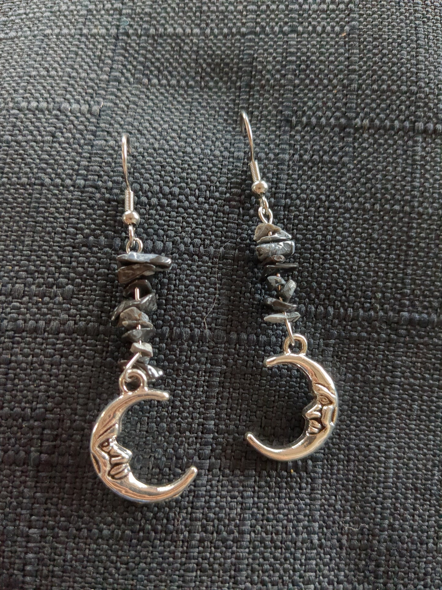 Big Moon Crystal Earrings