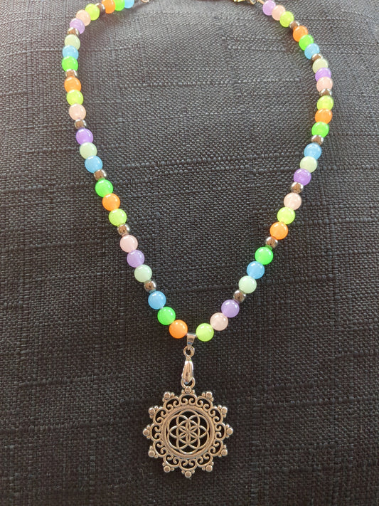 Mandala Glow Necklace