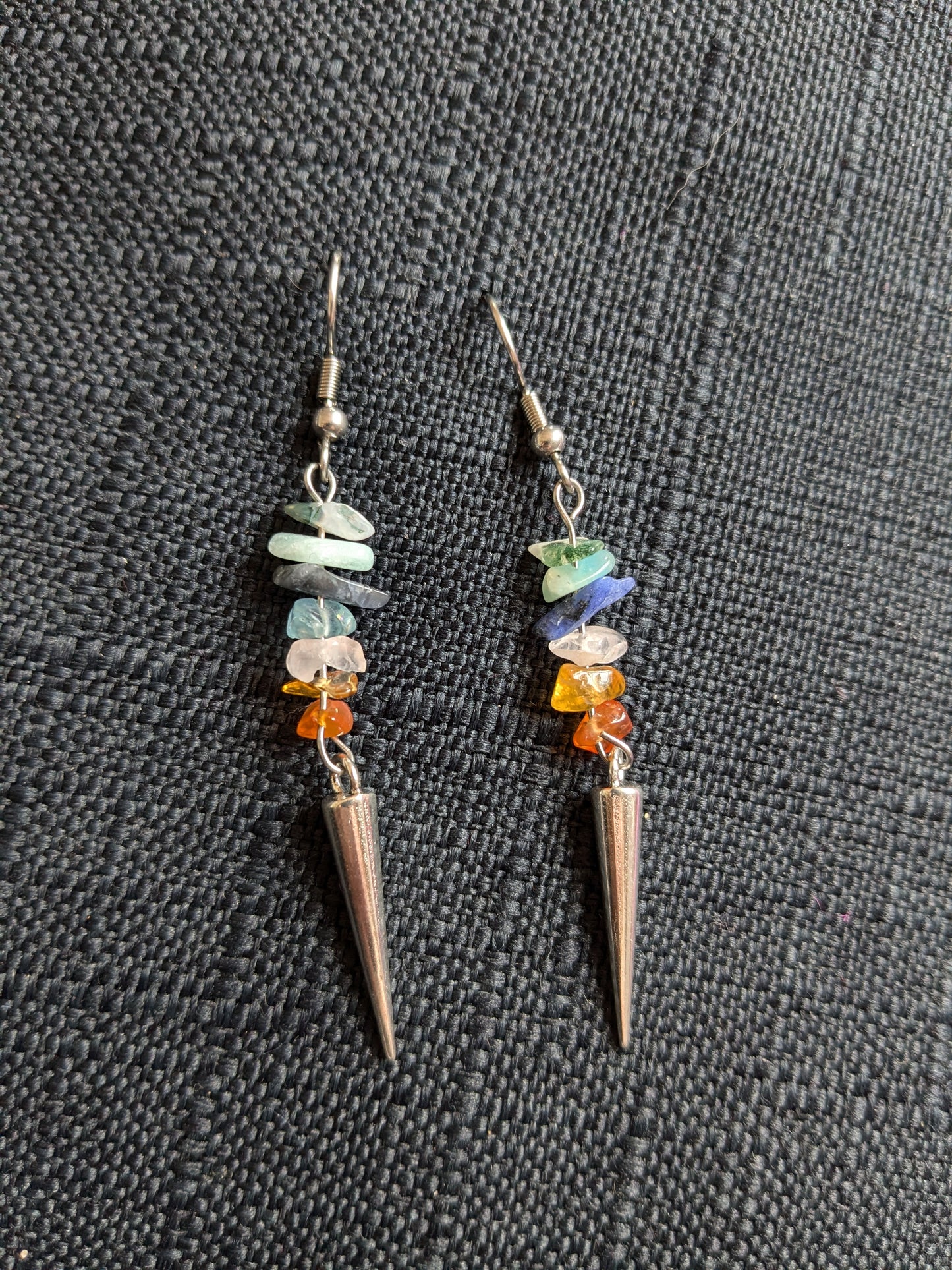 Spike Crystal Earrings