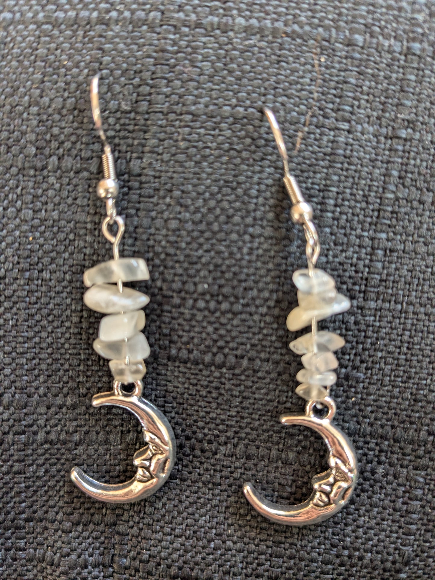 Big Moon Crystal Earrings