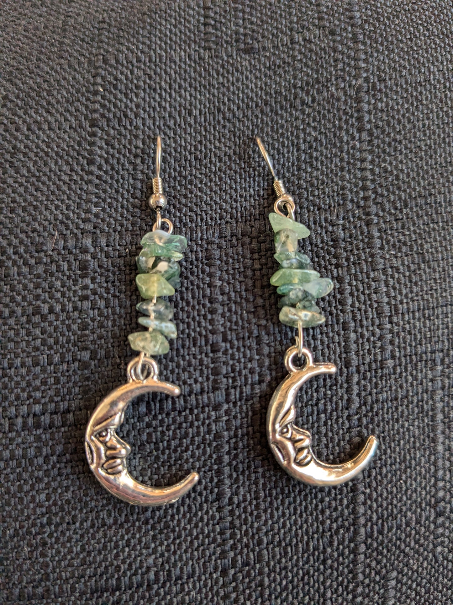 Big Moon Crystal Earrings