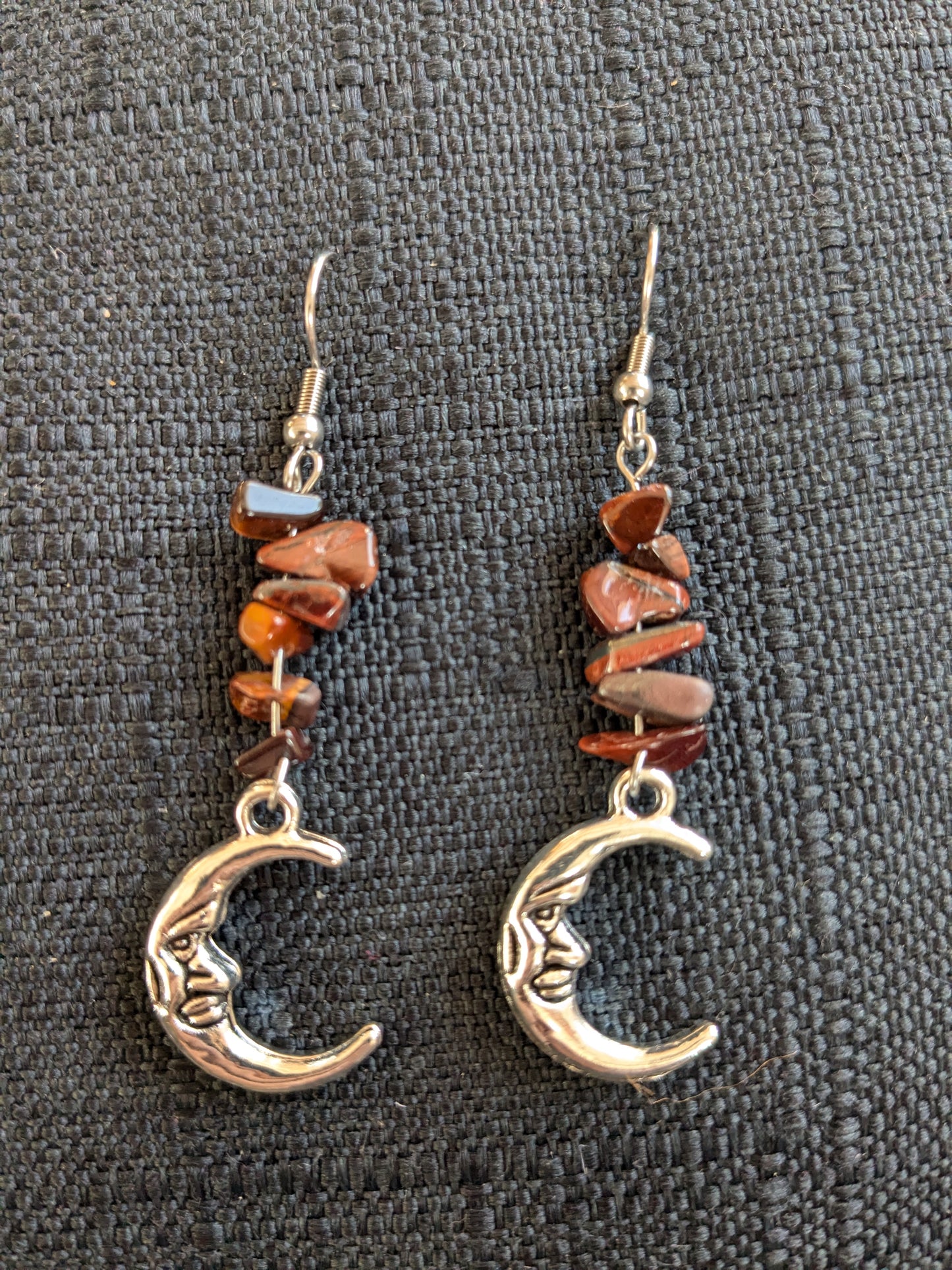 Big Moon Crystal Earrings