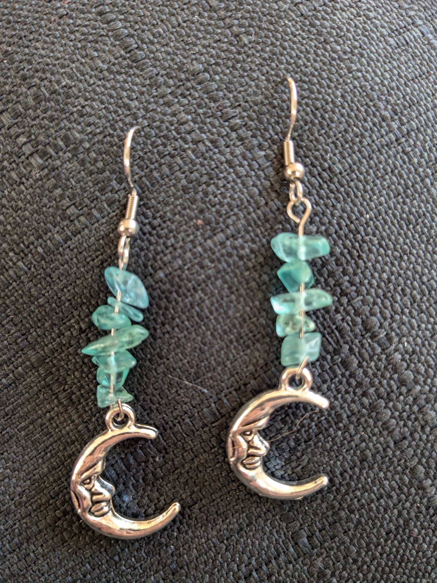 Big Moon Crystal Earrings