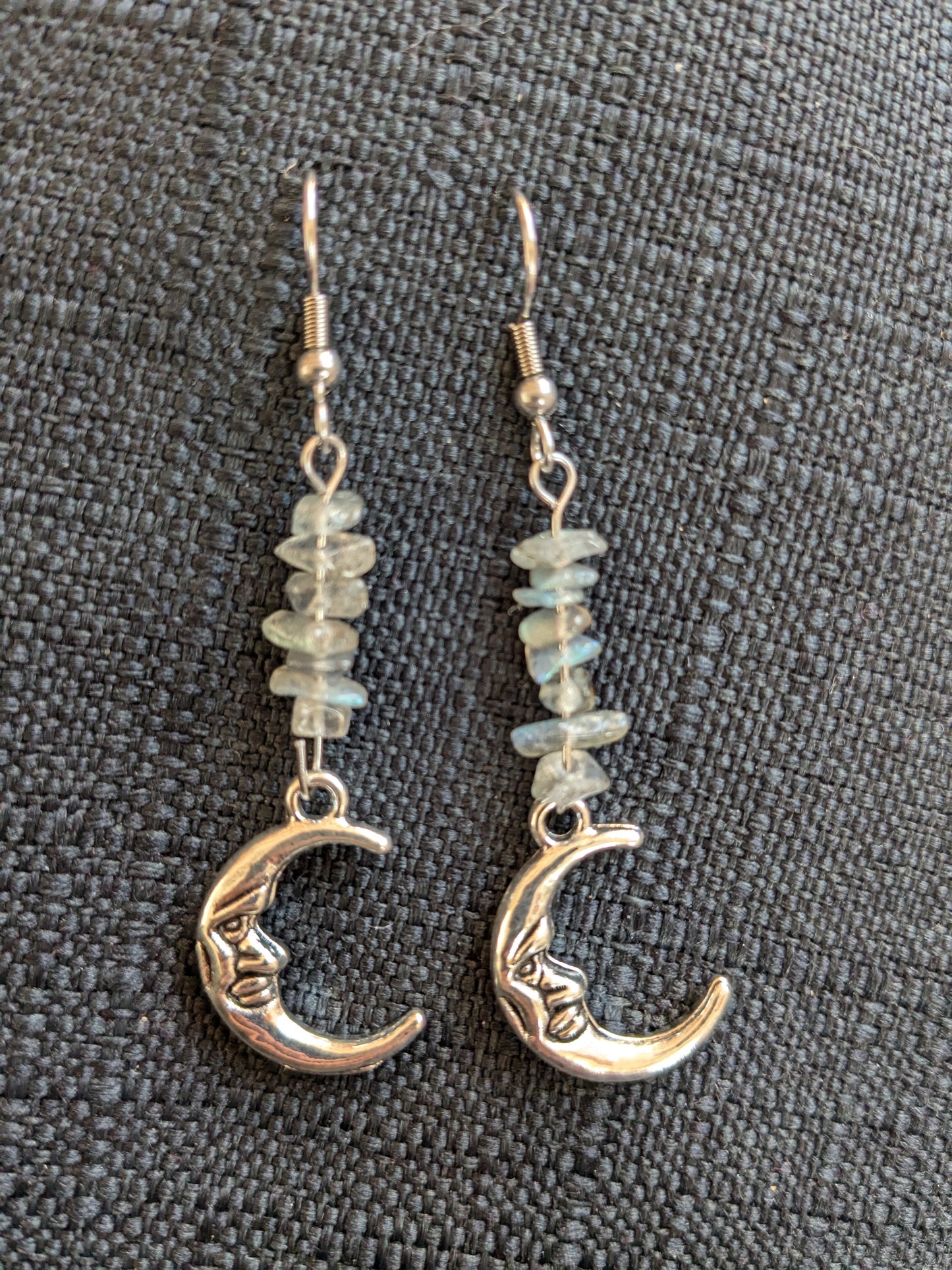 Big Moon Crystal Earrings