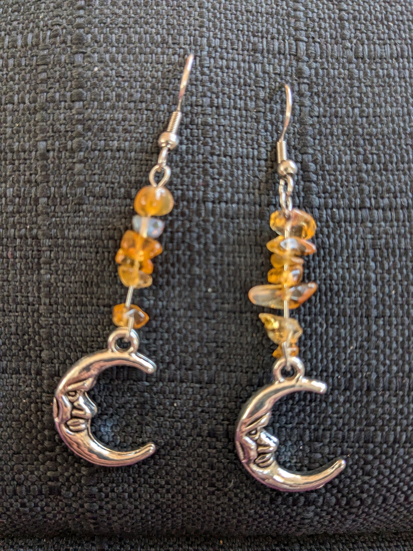 Big Moon Crystal Earrings