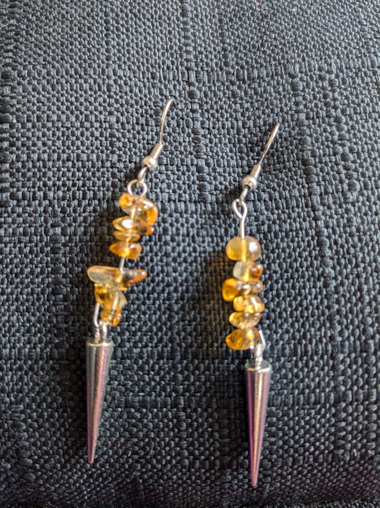 Spike Crystal Earrings