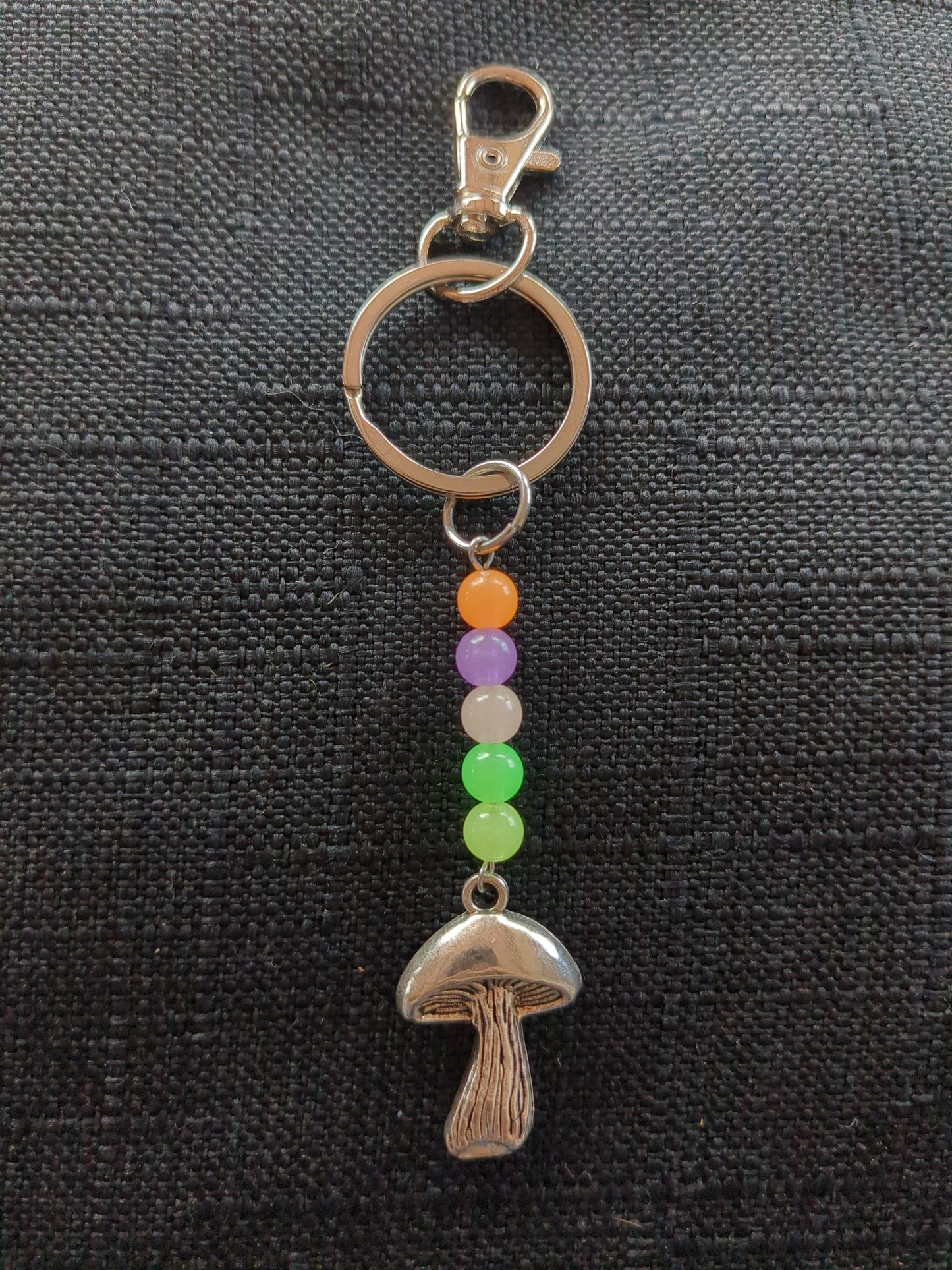 Mushroom Glow Keychain