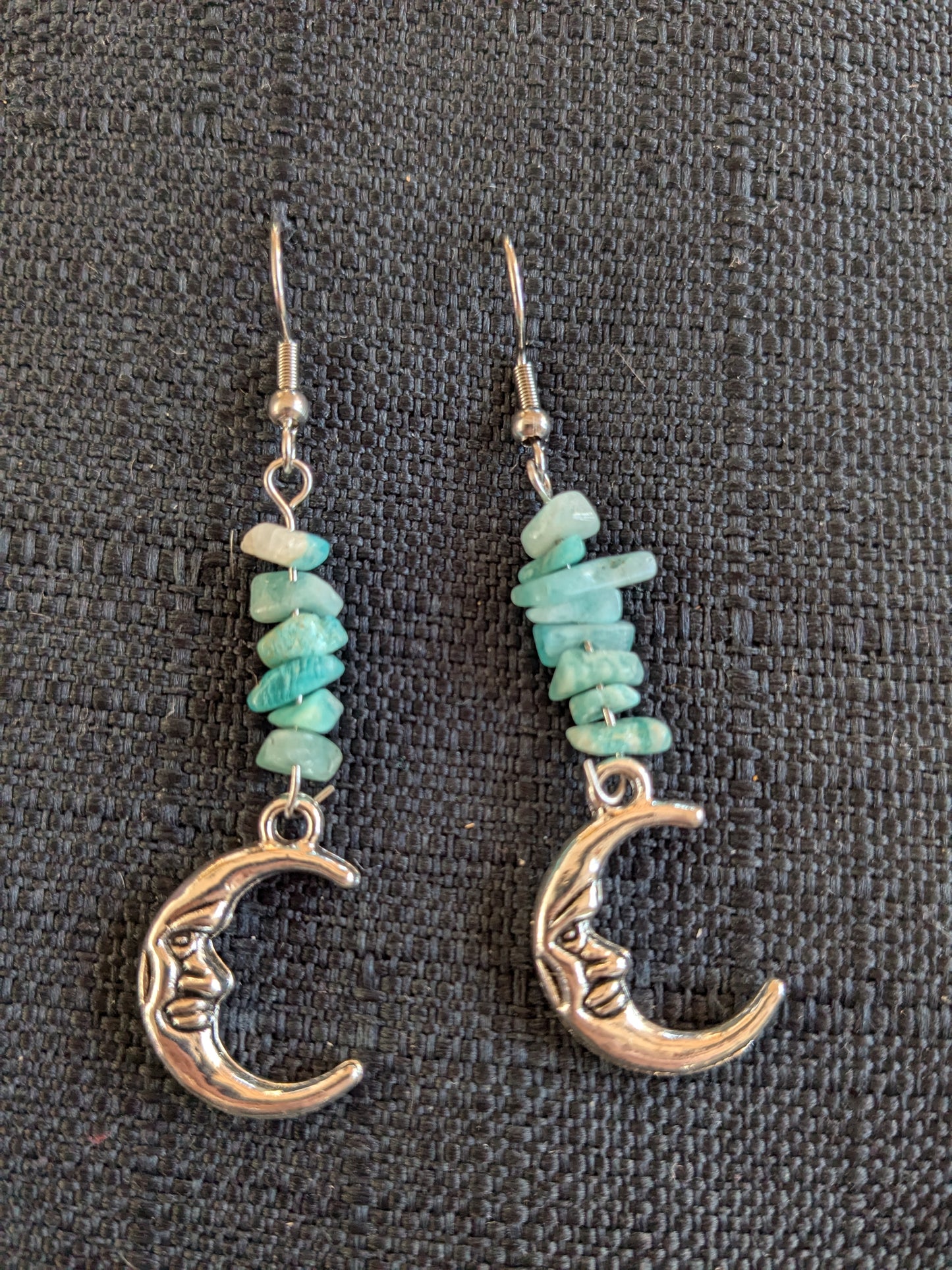 Big Moon Crystal Earrings