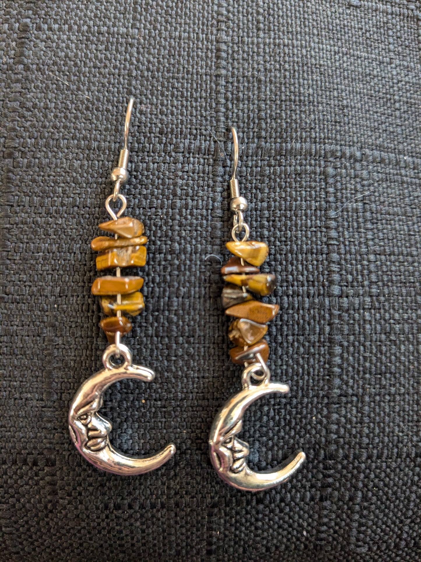 Big Moon Crystal Earrings