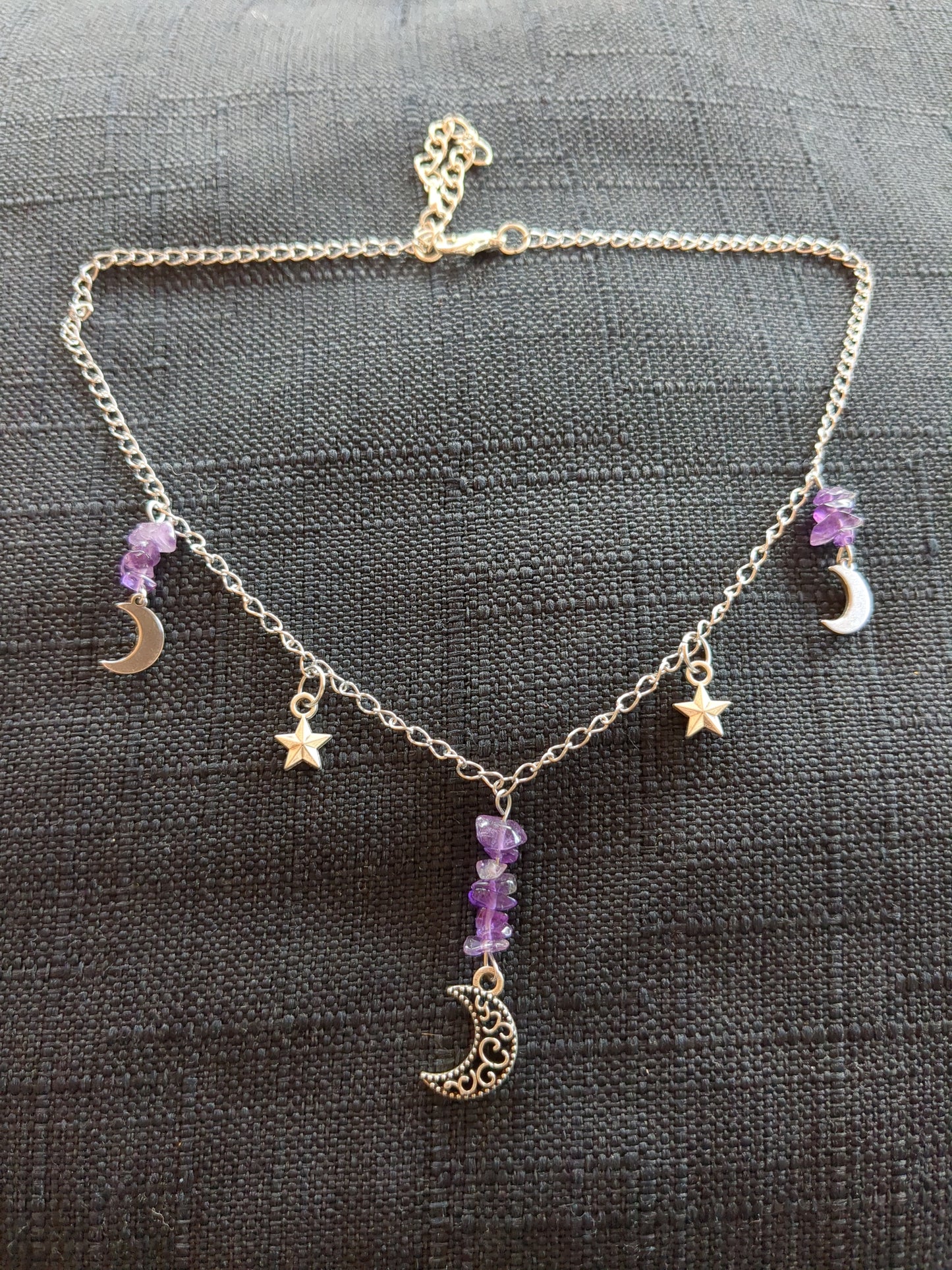 Amethyst Crystal Necklace